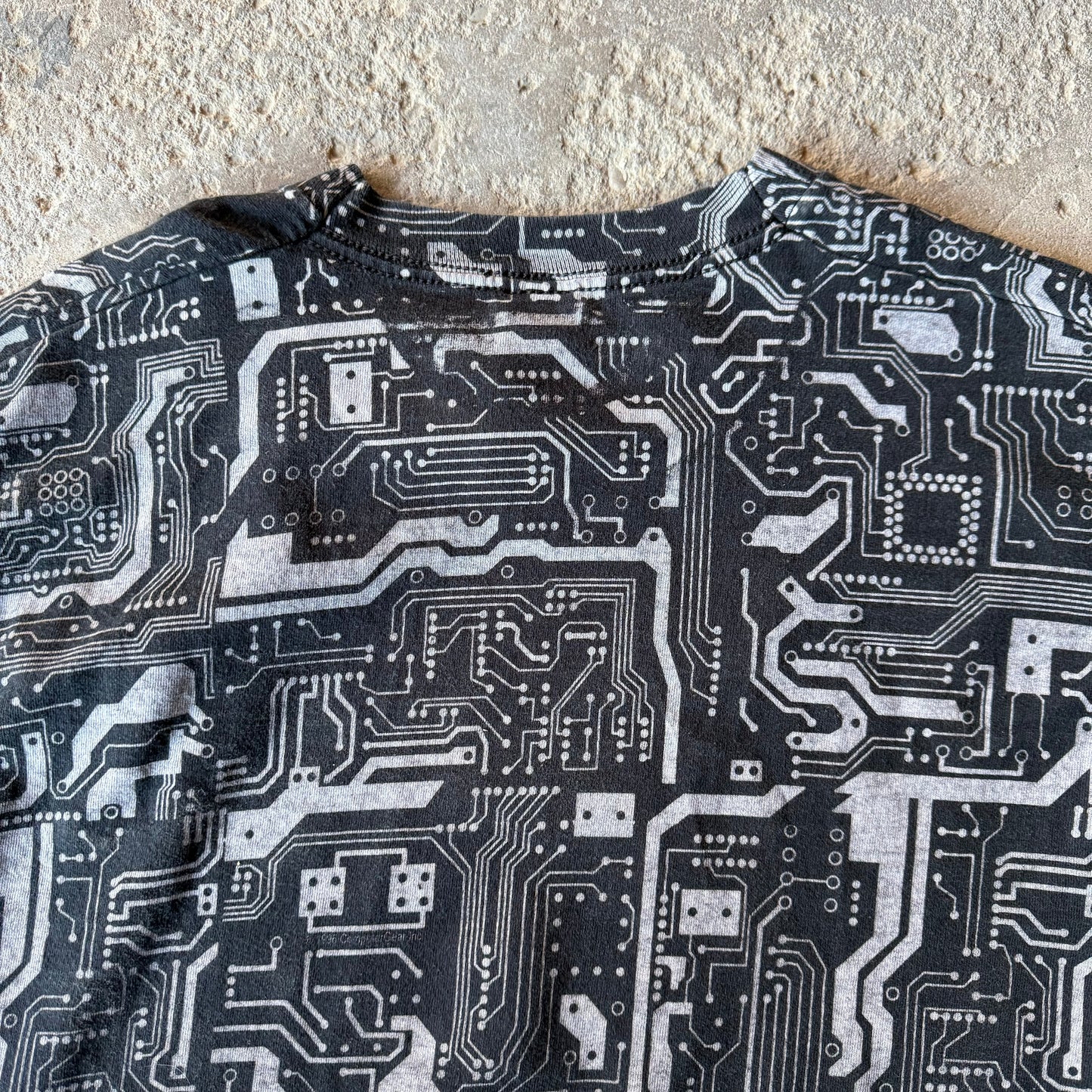 Late 90’s IBM All Over Print Tech Shirt Size L