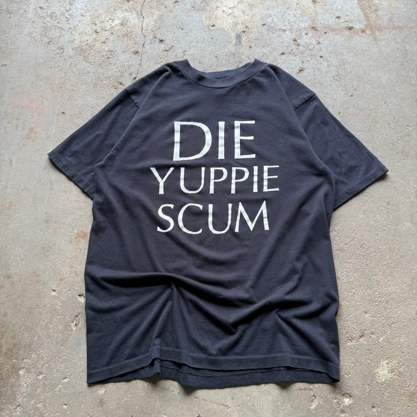 80’s “DIE YUPPIE SCUM” Political Activism Tee