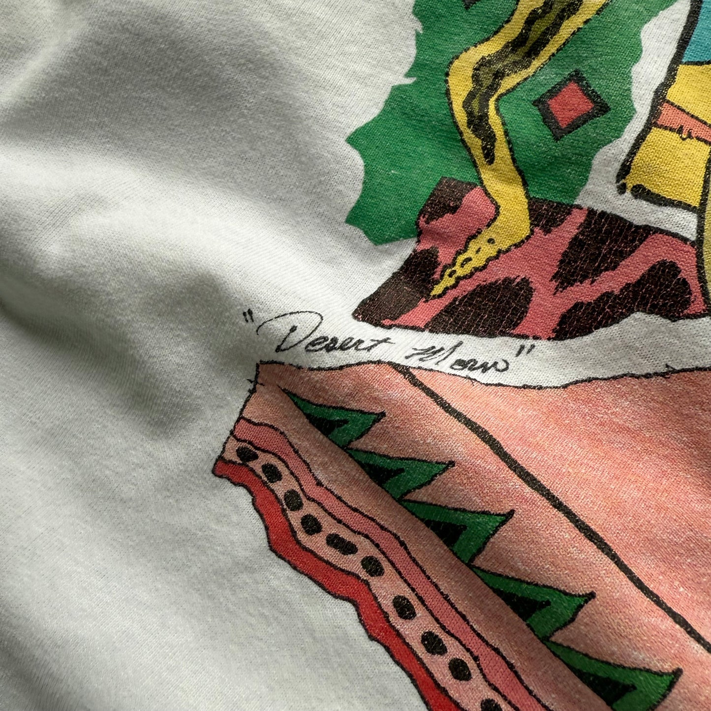 90’s “Desert Morn” Coffee Art Tee