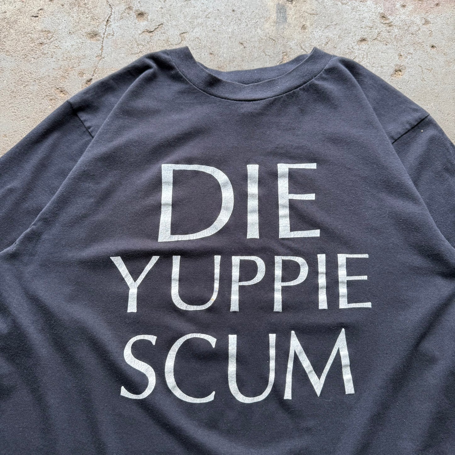 80’s “DIE YUPPIE SCUM” Political Activism Tee
