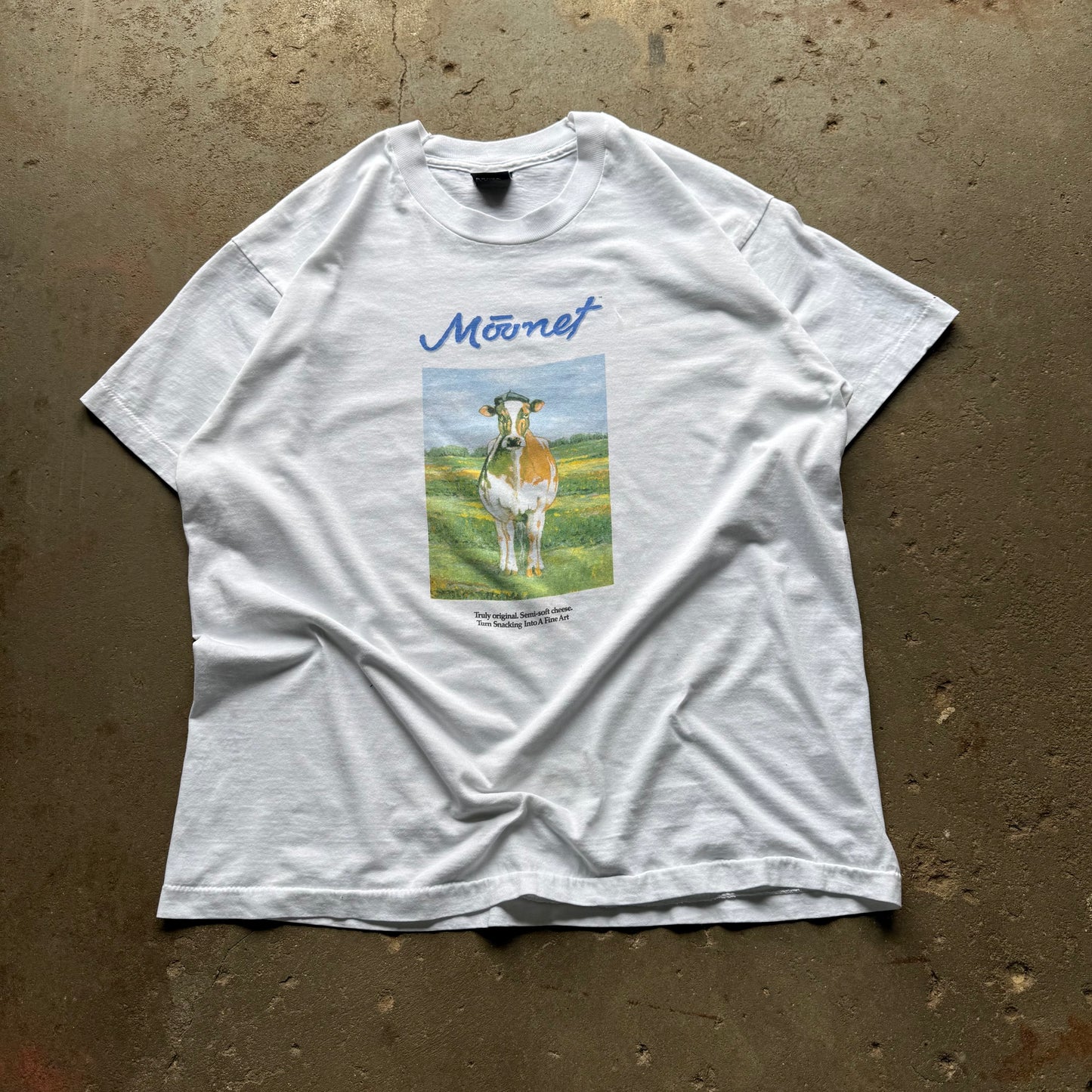 90’s Moonet Cow Parody Art Tee