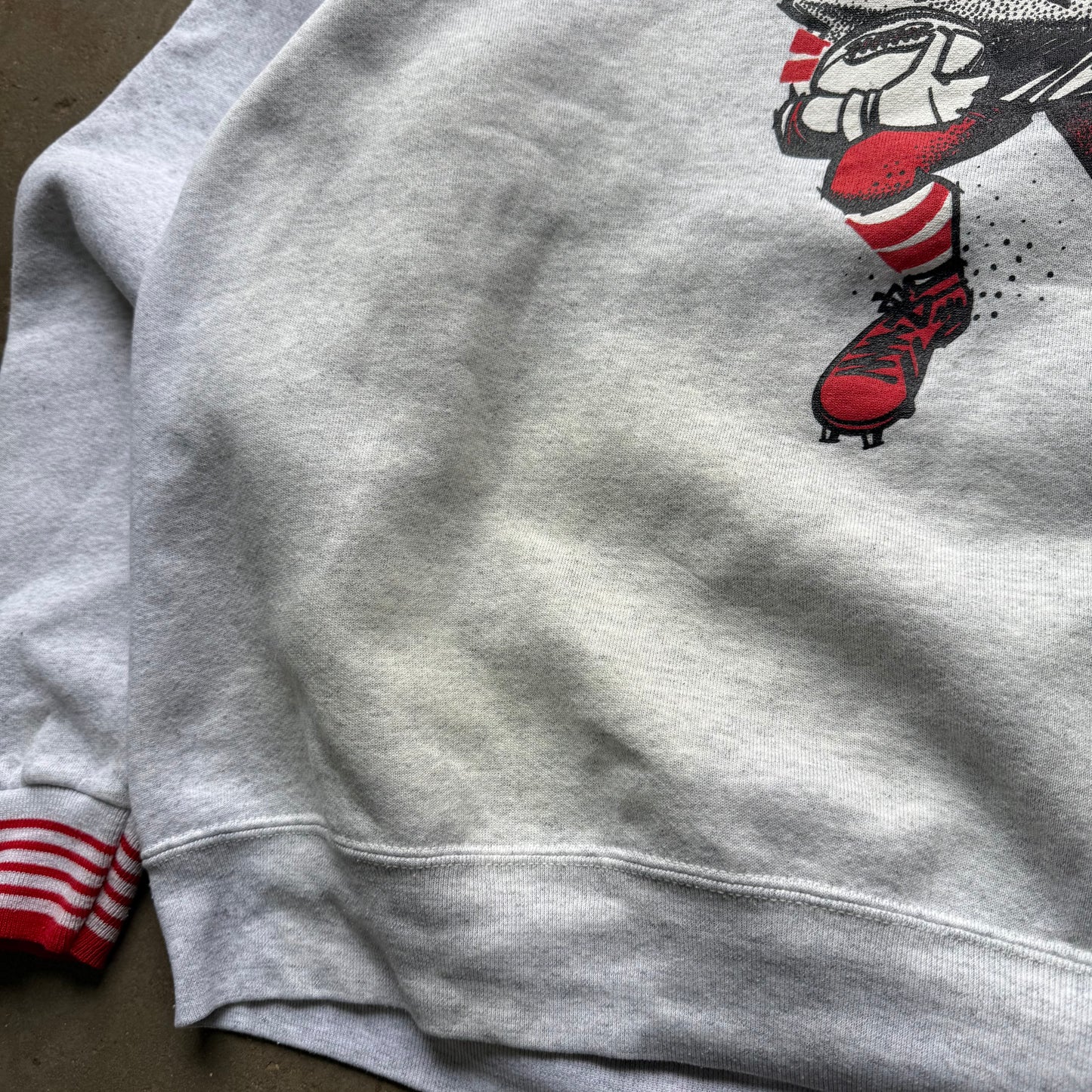 90’s McDonald’s Big Mac Ronald McDonald Football Team Parody Crewneck