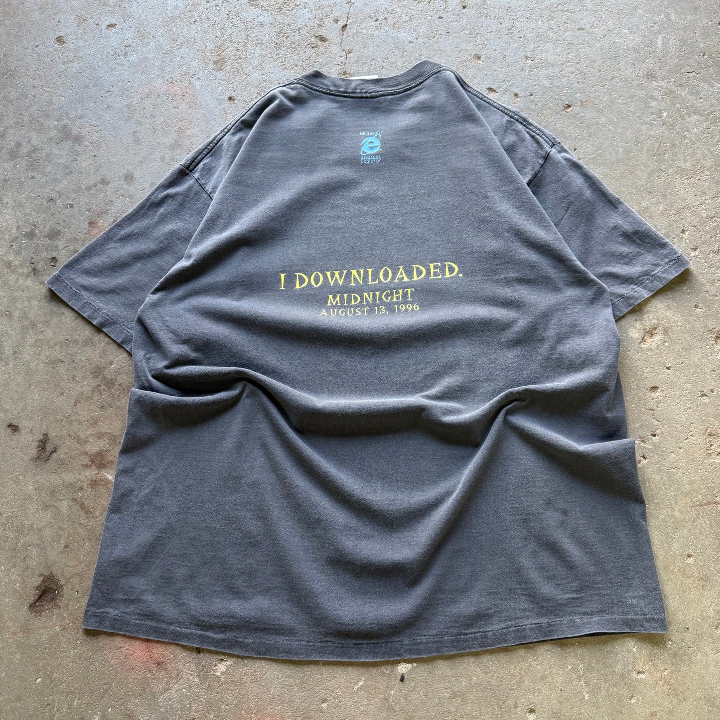 90’s Microsoft Internet Explorer Midnight Madness Tech Tee
