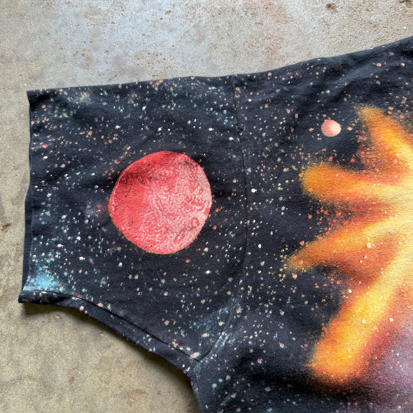 90’s Cyber Space Vapor Wave Ice Planet Art Tee All Over Print