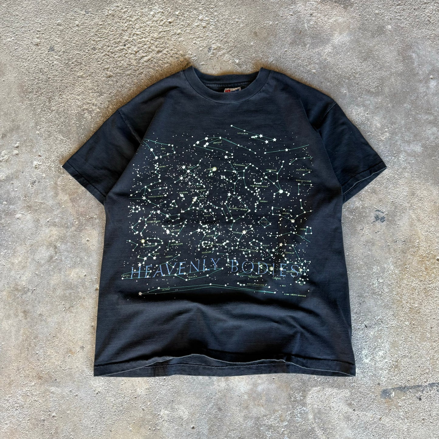 90’s “Heavenly Bodies” Astrology Constellation Shirt Size XL