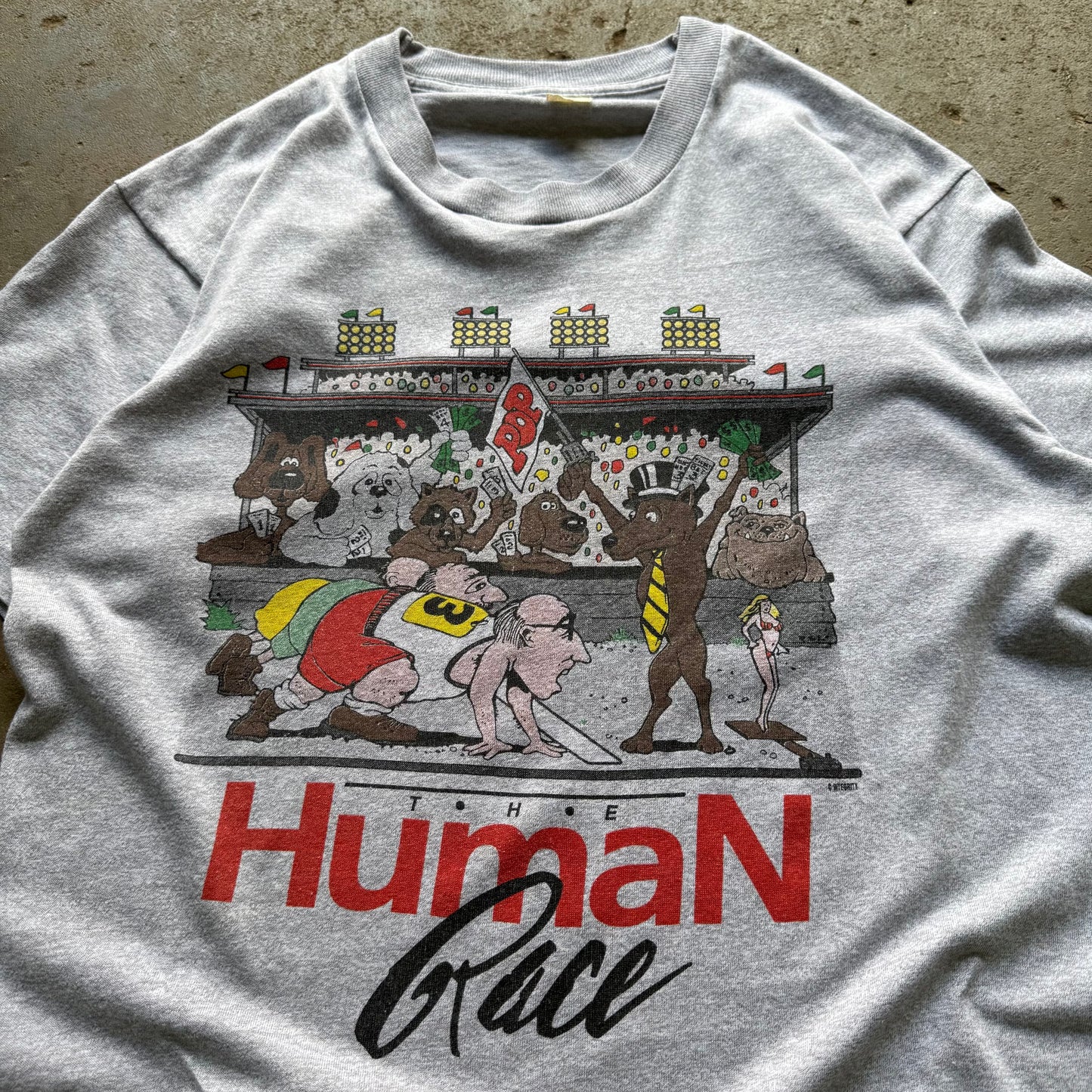 90’s The Human Race Alternate Reality Art tee
