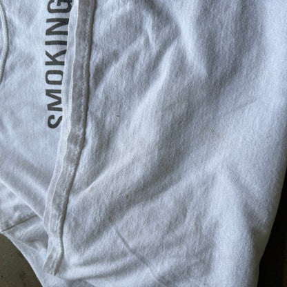 2000's Smoking Is A Biohazard Anti Smoking Tee