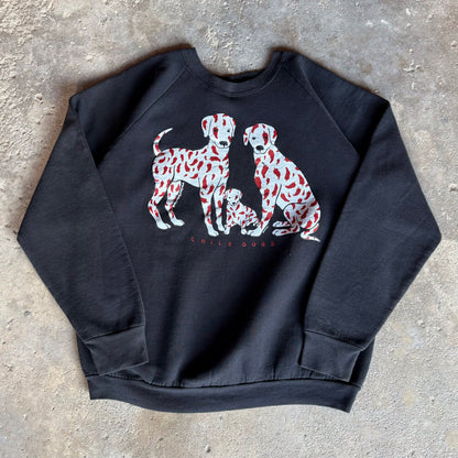 90’s “Chile Dogs” Funny Pun Art Sweatshirt Size XL