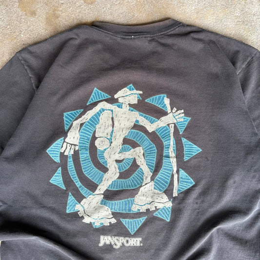 Late 90’s Jansport Hiker Art Promo Shirt Size L