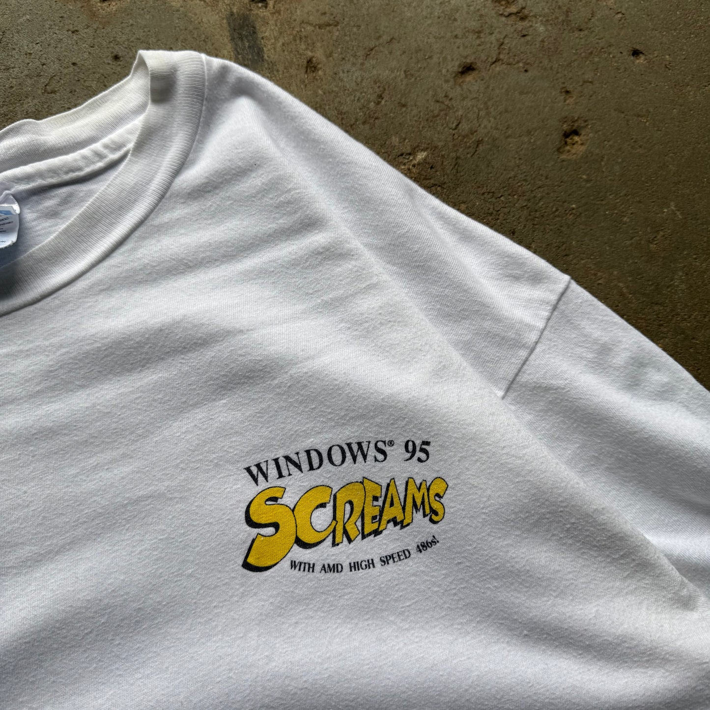 90’s Windows 95 AMD Rollercoaster Tech Tee