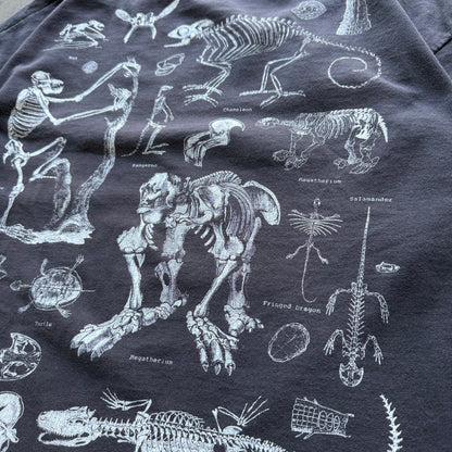 90’s Prehistoric Animal Skeleton Anatomy Tee