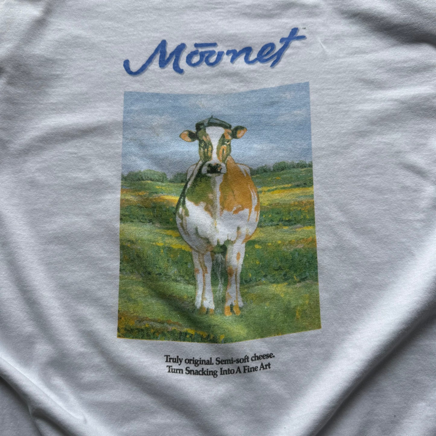 90’s Moonet Cow Parody Art Tee