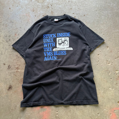 90’s “Stuck inside Unix With The VMS Blues Again” Vastek Tech Tee