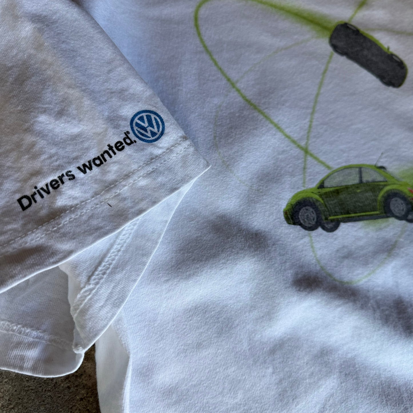 Late 90’s Volkswagen Beetle Promo Art Shirt Size L