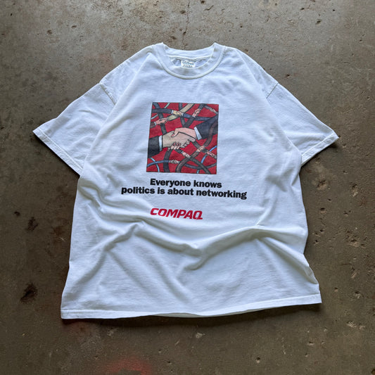 2000’s Compaq Networking Art Tech Tee