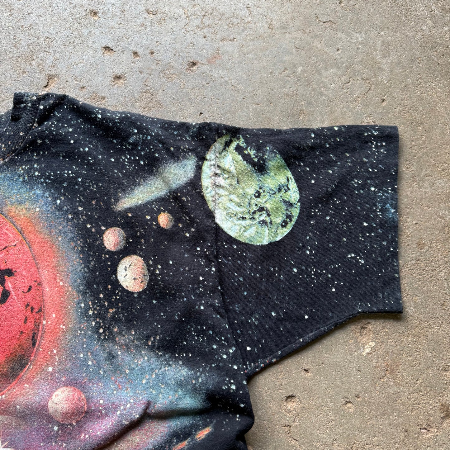 90’s Cyber Space Vapor Wave Ice Planet Art Tee All Over Print