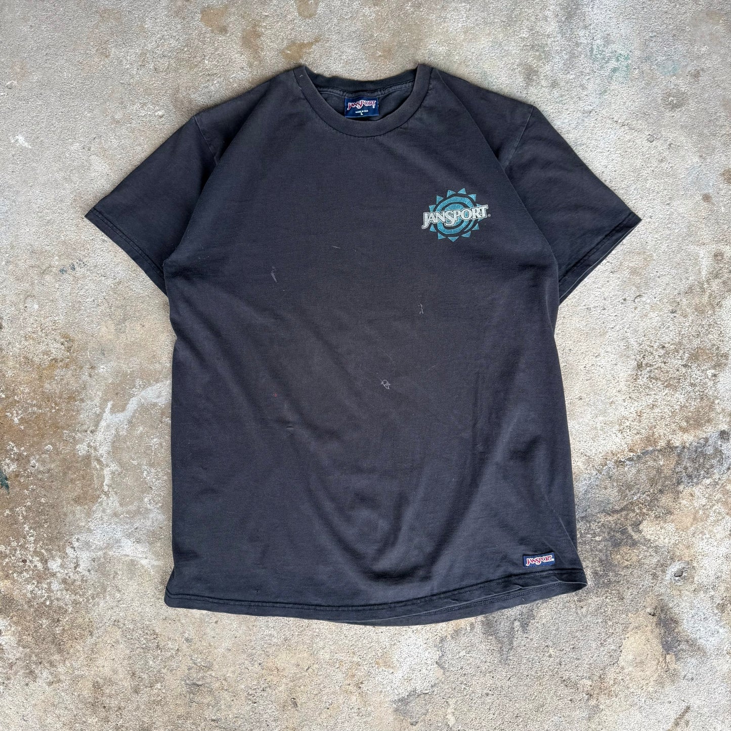 Late 90’s Jansport Hiker Art Promo Shirt Size L