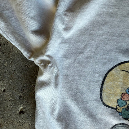 90’s Thrashed DJ Fred Flintstones Shirt Size L