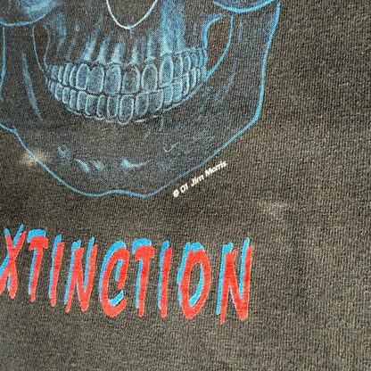2000’s “Extinction” Anti Nuclear War Shirt Size L