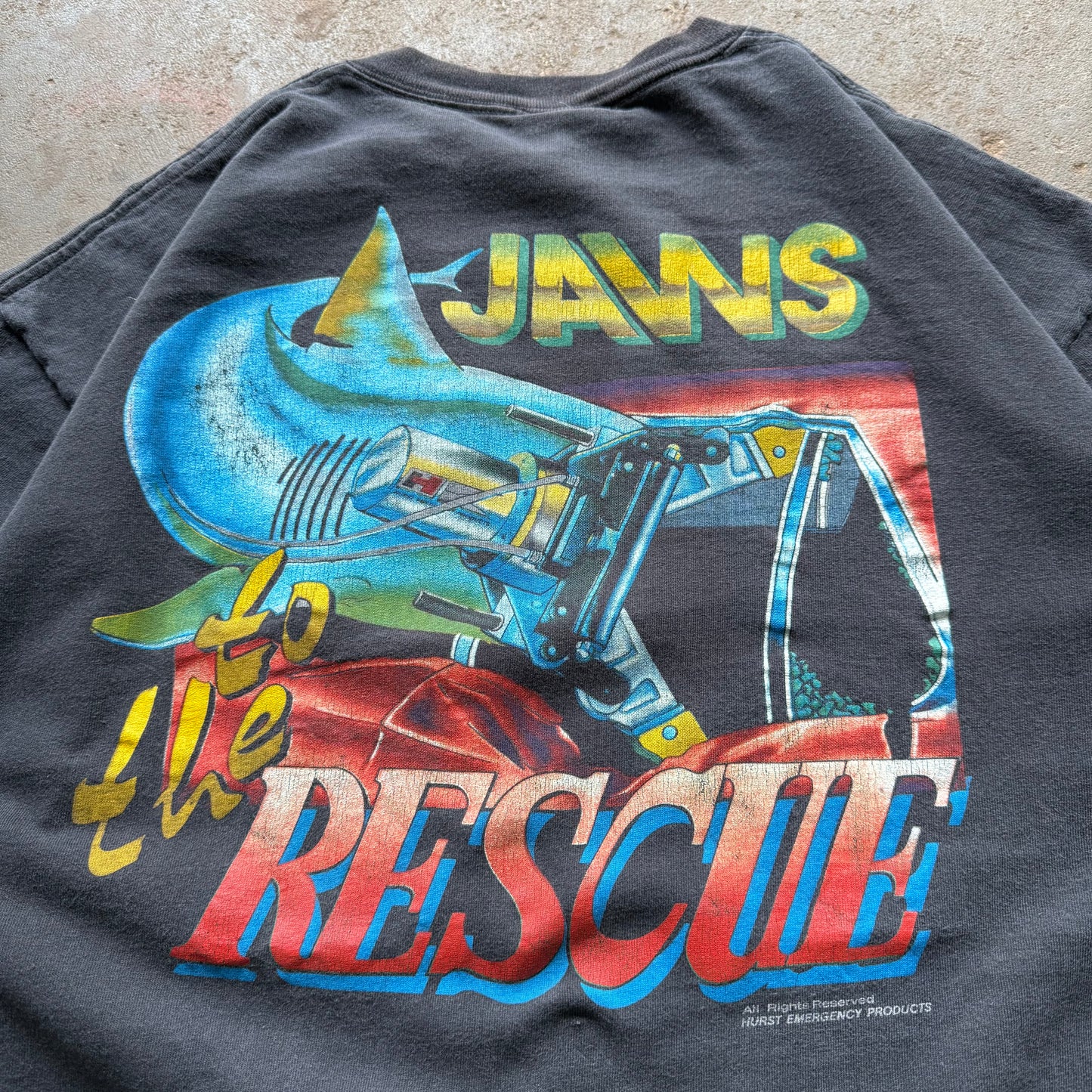 90’s Jaws of Life Rescue Systems Promo Ad Tee