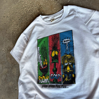 80’s “Plop, Plop, Fizz, Fizz…” Alka Seltzer Promo Ad Shirt Size L