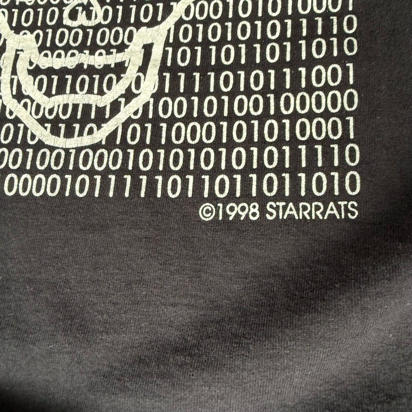 Late 90’s Starrats “Will someone please wake me out of this digital nightmare” Skull Shirt Size XL