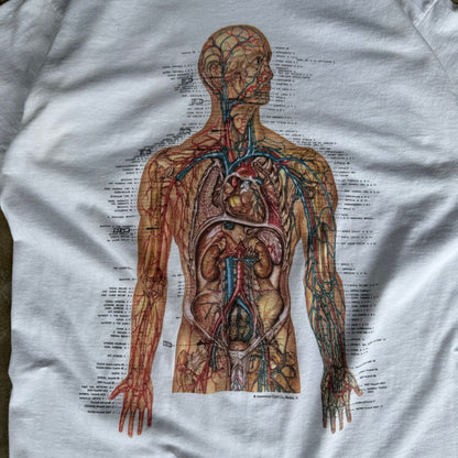 90’s Big Print Anatomy Shirt Size L