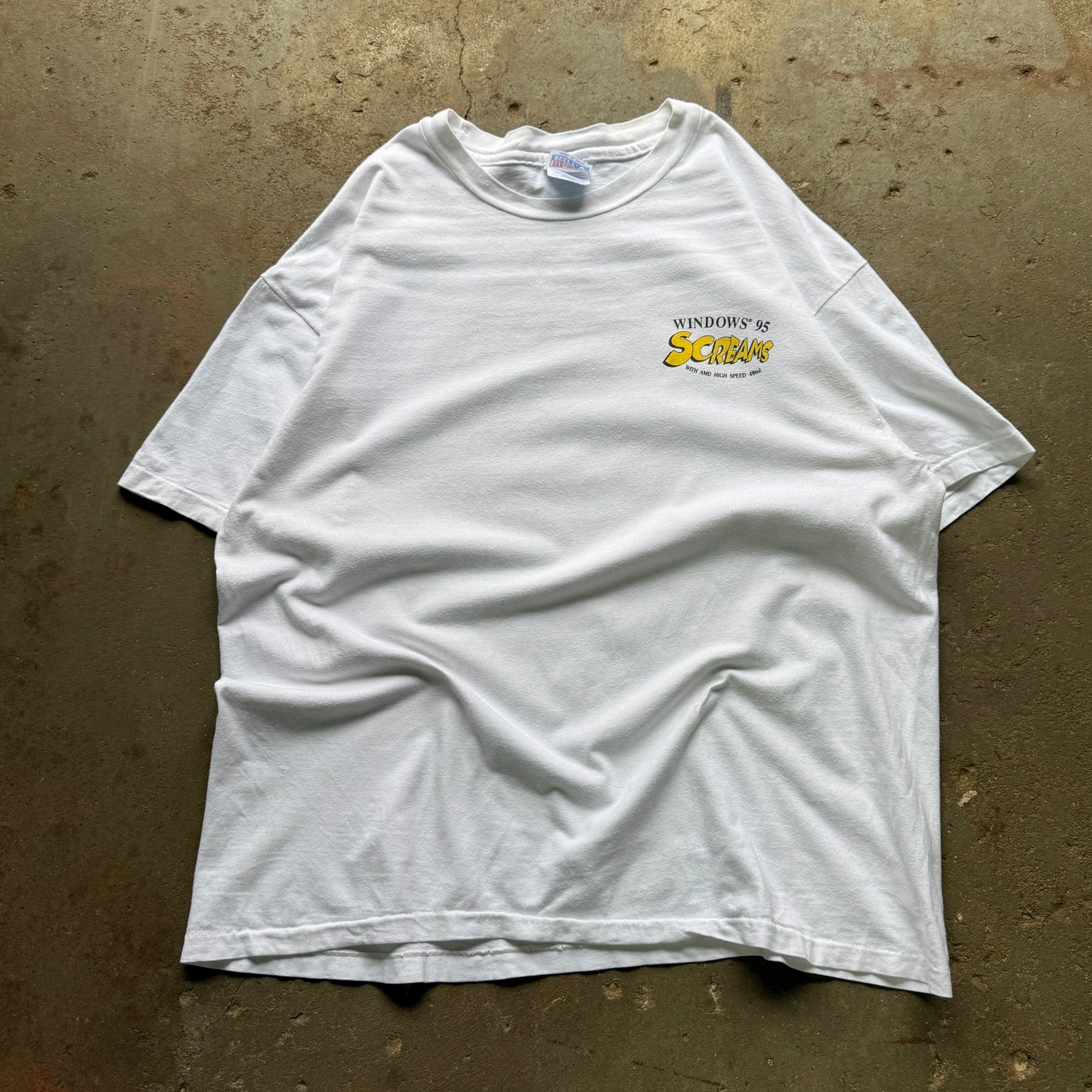 90’s Windows 95 AMD Rollercoaster Tech Tee