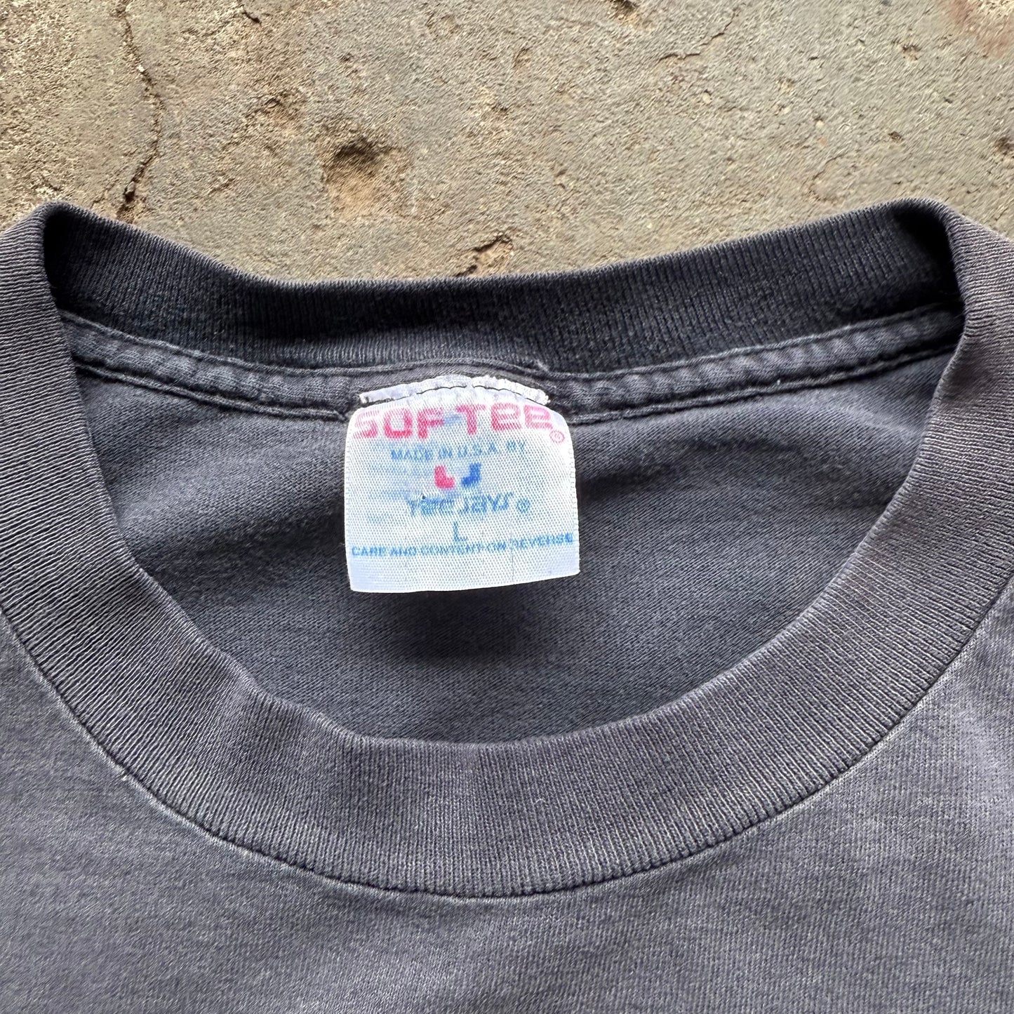 90’s Log On Now! Faded Tech Tee