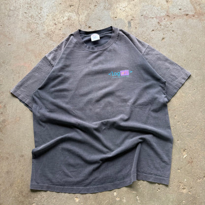 90’s Log On Now! Faded Tech Tee
