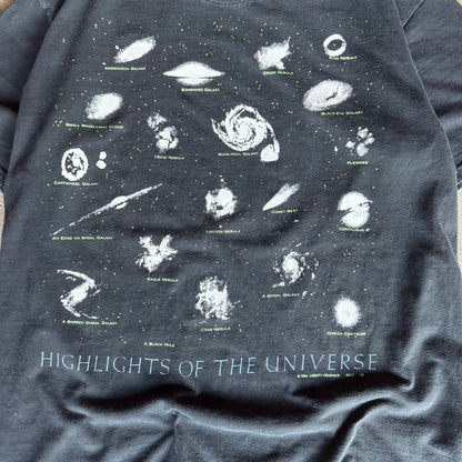 Late 90’s “Highlights of the Universe” Galaxy Space Shirt Size L