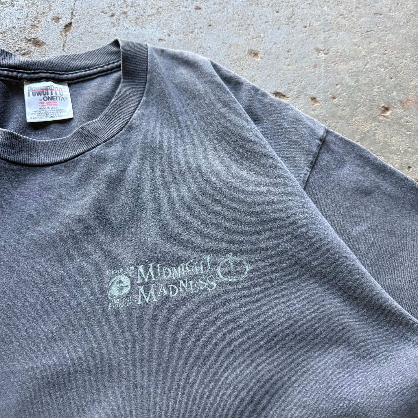 90’s Microsoft Internet Explorer Midnight Madness Tech Tee