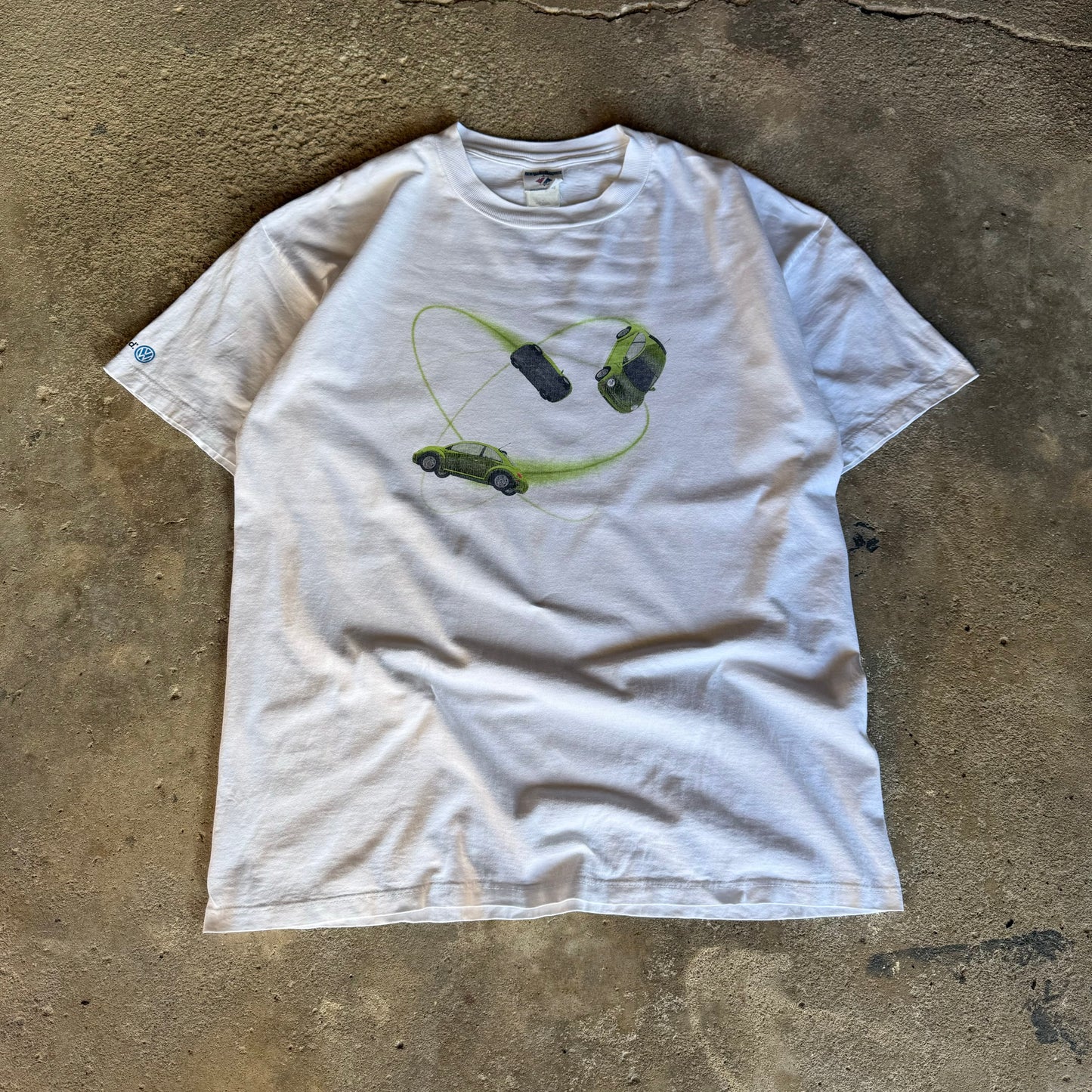 Late 90’s Volkswagen Beetle Promo Art Shirt Size L