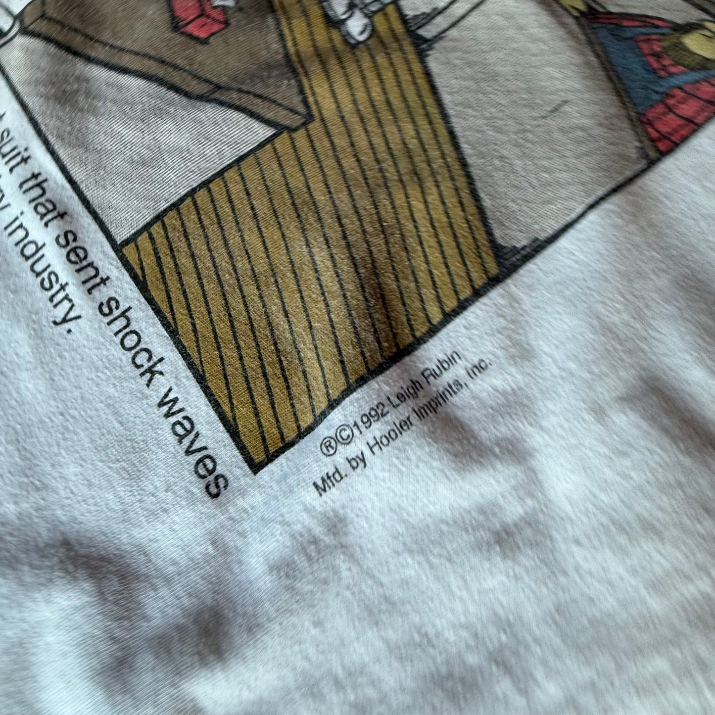 90’s Rubes Sexual Harassment Court Cow Shirt Size L