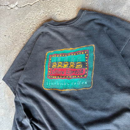 90’s Starbucks “Explore Espresso” Art Promo Shirt