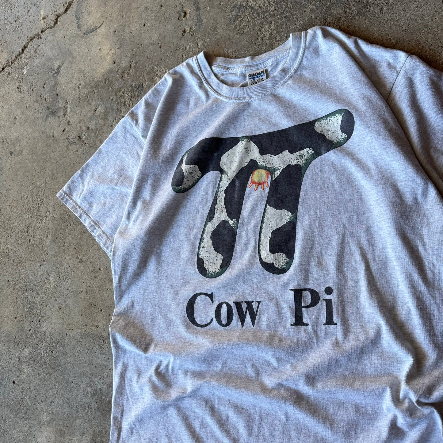 2000’s Cow Pi Math Pun Shirt Size XL