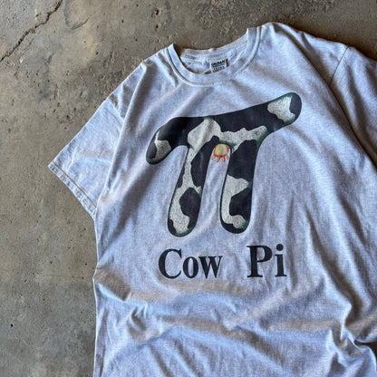 2000’s Cow Pi Math Pun Shirt Size XL