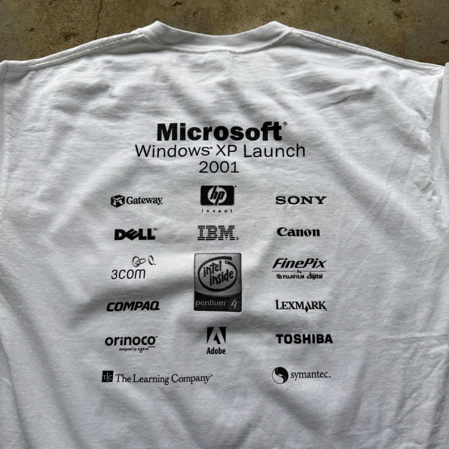 2000’s Windows XP Box Logo Promo Tech Tee