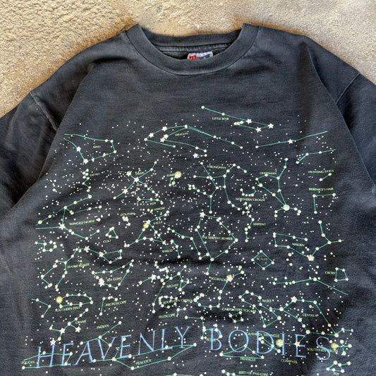 90’s “Heavenly Bodies” Astrology Constellation Shirt Size XL