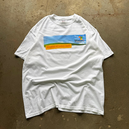2000’s Windows XP Box Logo Promo Tech Tee