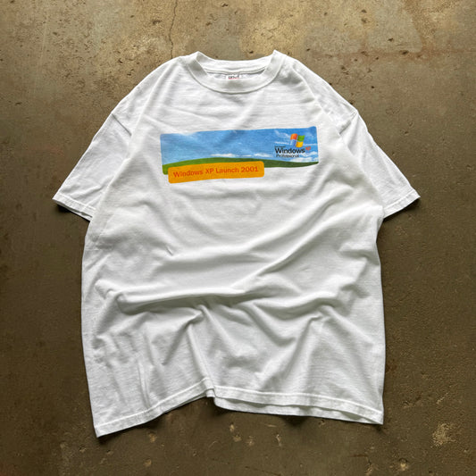 2000’s Windows XP Box Logo Promo Tech Tee