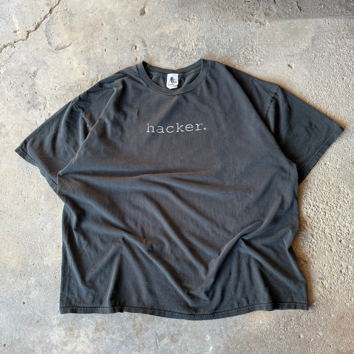 Late 90’s “hacker.” Jinx Hackerwear statement shirt Size XXL