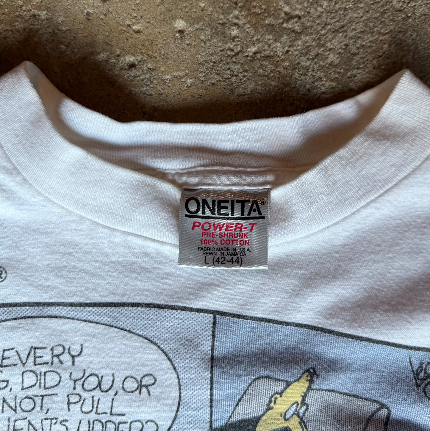 90’s Rubes Sexual Harassment Court Cow Shirt Size L