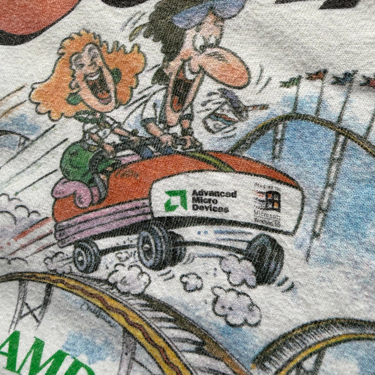 90’s Windows 95 AMD Rollercoaster Tech Tee