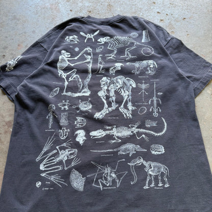90’s Prehistoric Animal Skeleton Anatomy Tee