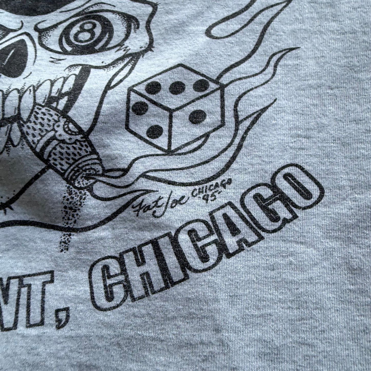 Late 90’s Jade Dragon Grim Reaper Tattoo Shirt