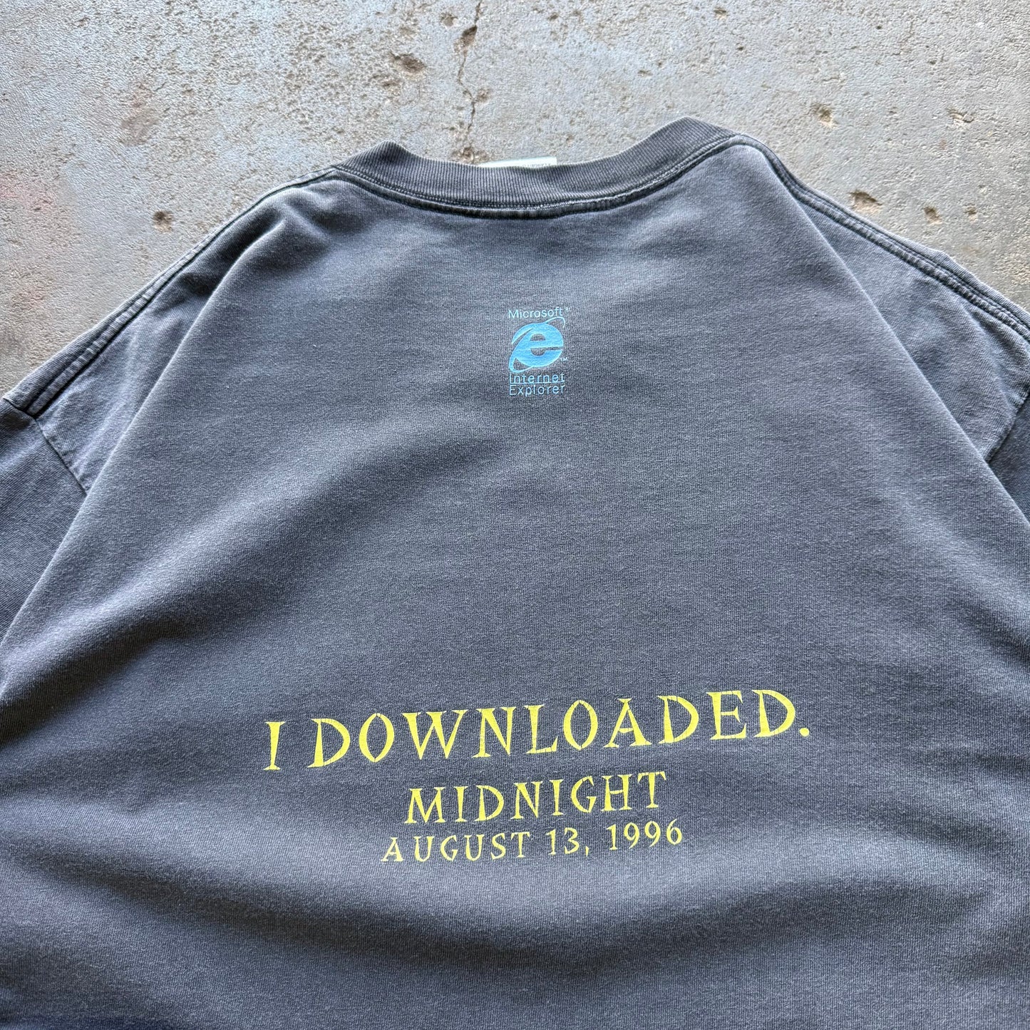 90’s Microsoft Internet Explorer Midnight Madness Tech Tee