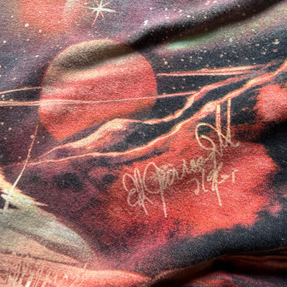 90’s Cyber Space Vapor Wave Ice Planet Art Tee All Over Print