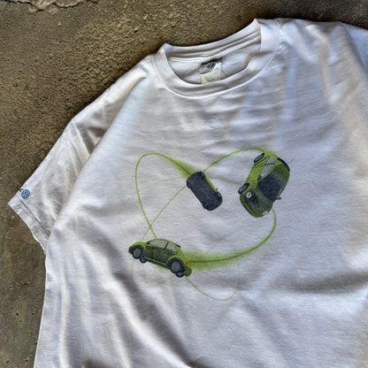 Late 90’s Volkswagen Beetle Promo Art Shirt Size L