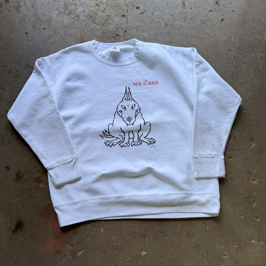 90's The New Yorker Dog George Booth Crewneck
